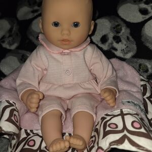 Corelle Pink Baby Doll with Blue Eyes